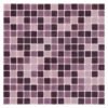 Mosaïque QMX Violet en verre de quartz pour mur et sol