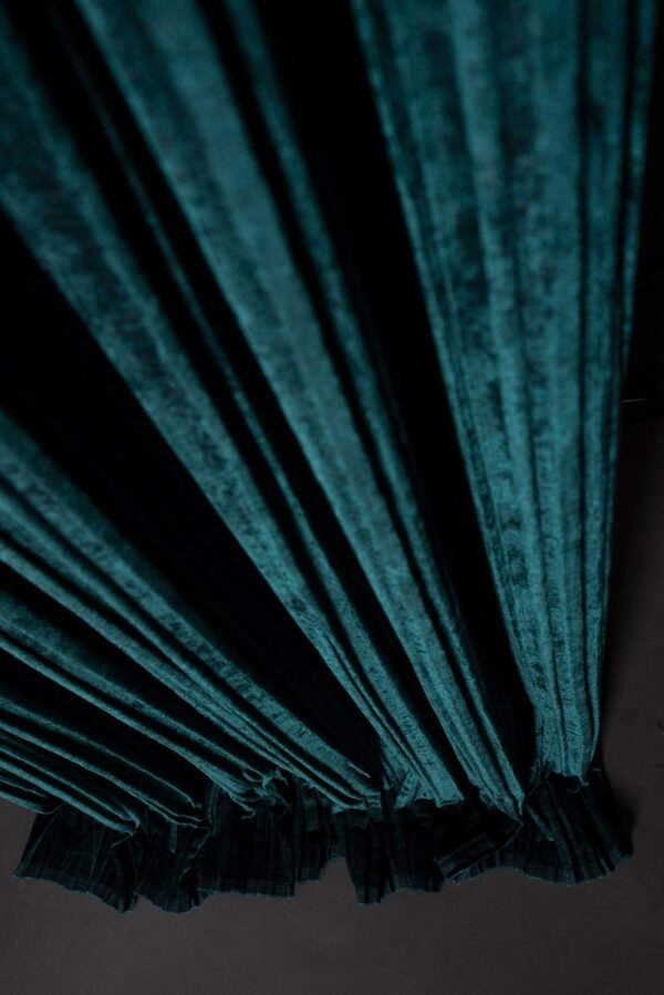 Rideau ROSALINDA Maestro uni plissé viscose polyester 300 cm