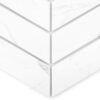 Royal-Chevron-Carrara-Matt-4-1.jpg Mosaïque porcelaine chevron blanc matt pour murs et sols