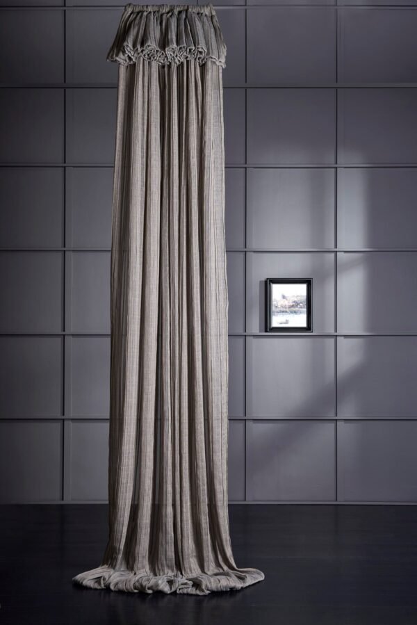 Rideau SALAMA plain pleated 100% PES 300 cm, deuxième vue produit