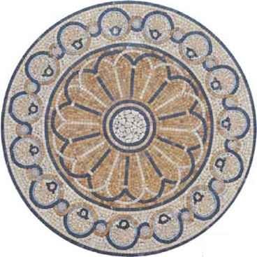 Carrelage irrégulier SM 08, forme organique, pose mur et sol