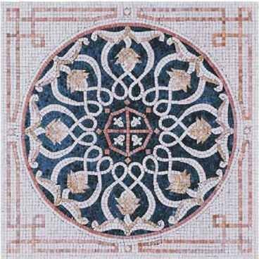 SM_23-1-1.jpg Carrelage SM 23 de la collection Medallion, forme organique, pose mur et sol
