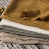 STYLE_CHARME_tlm-5657 Rideau Charme velours uni naturel 54% polyester 46% lin 300 cm
