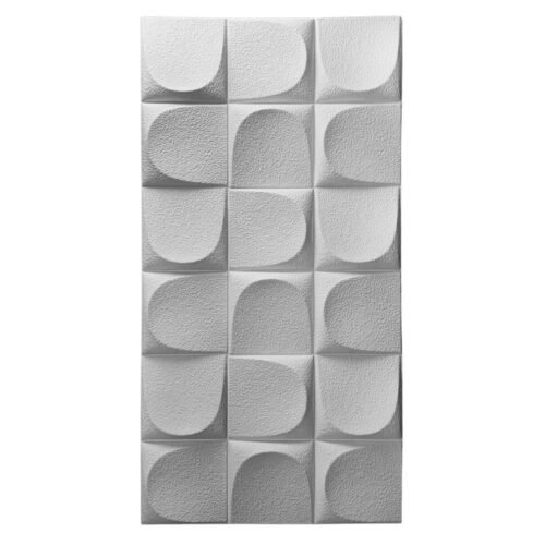 Panneau en polyuréthane Hunter de 60 x 120 cm pour isolation et décoration murale