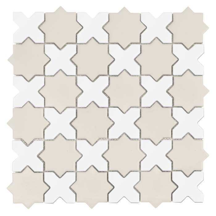 Carrelage Star&Cross Mélange de coton mat