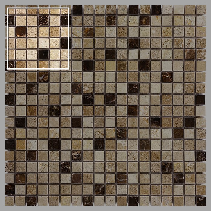 Échantillon Travertine Cream Mix 15