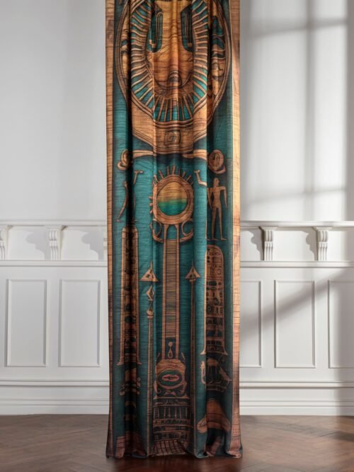 Rideau Upington 100% polyester 150 cm large 325 cm haut