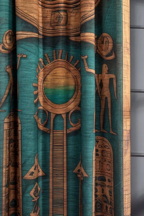 Rideau Upington 100% polyester, largeur 150 cm, hauteur 325 cm