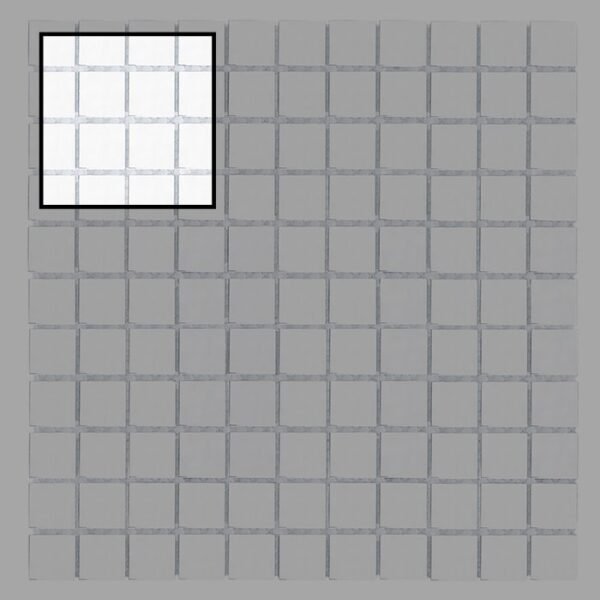 Carreau de céramique Vitrum 001 en mosaïque pour mur intérieur