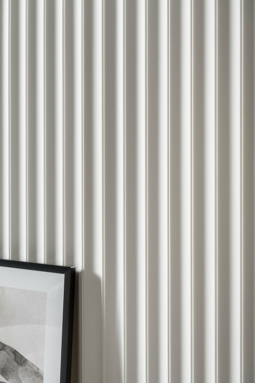 Panneau mural Lumio WP002 270cm Blanc Mate - Modernité