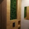 Mur vert Wronóg 50x50 cm en décoration végétale