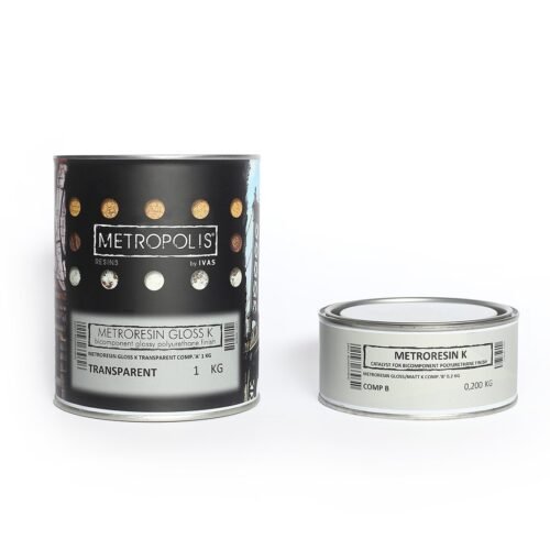 Zywica-gloss-v4-1-1.jpg Résine brillante Metroresin transparente anti-eau pour protection murale