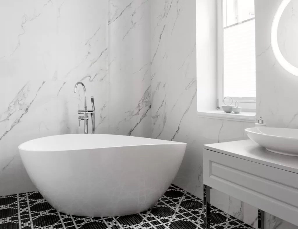 Mosaïque Pure B&W Radiant 15 — vue ambiance
