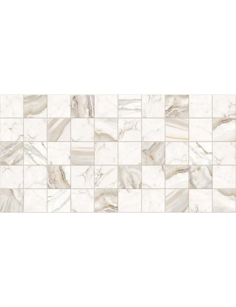 Lot de 15 panneaux décoratifs en PVC 3D - 7,05m² - Carrelage en pierre