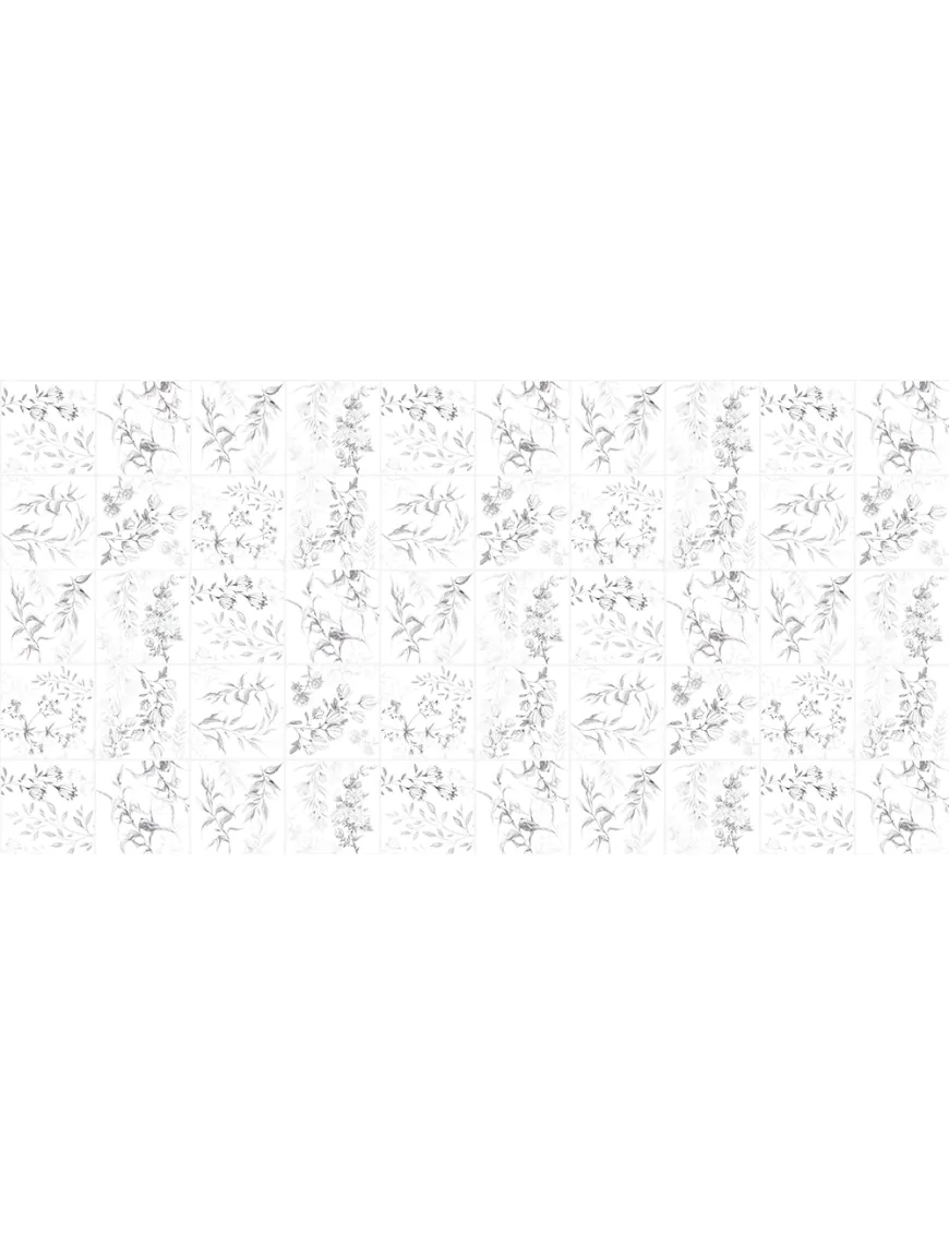 Lot de 15 panneaux décoratifs 3D en PVC 7,05m² – Motif floral élégant