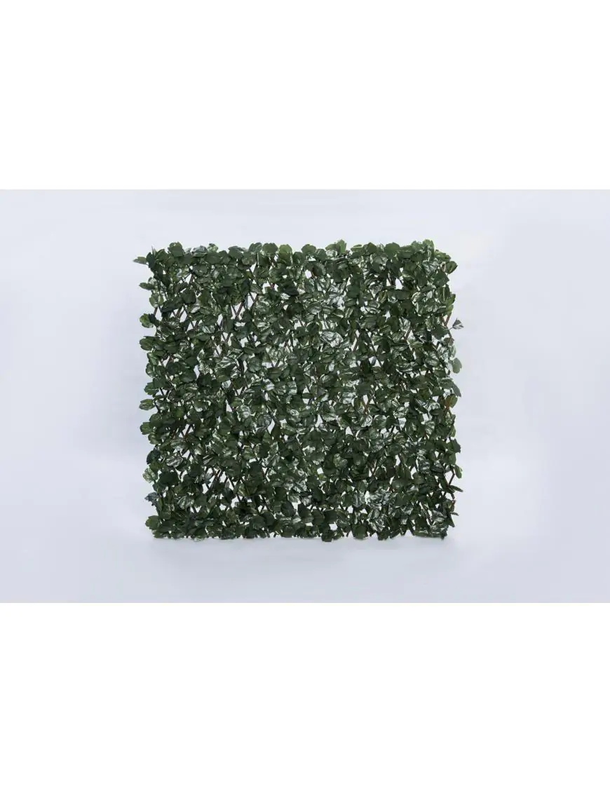 Panneau mur végétal extensible vert érable foncé