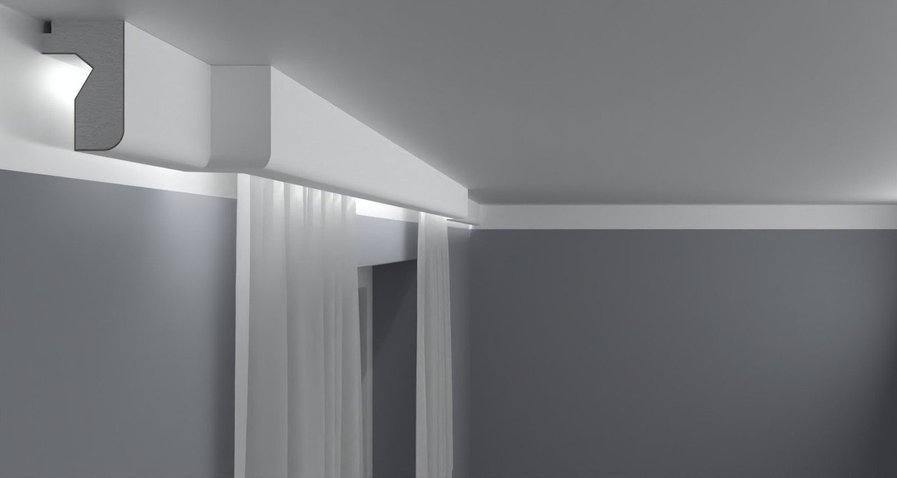 Cache Tringle à Rideau KS01 design innovant et minimaliste