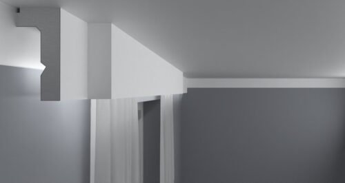 Cache tringle à rideau KS05 en polystyrène EPS 100 résistant aux intempéries