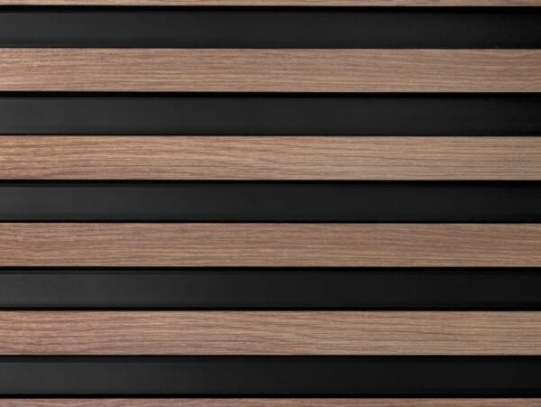 Lamelle Murale Chêne gris Largo L0303T 200cm vue latérale