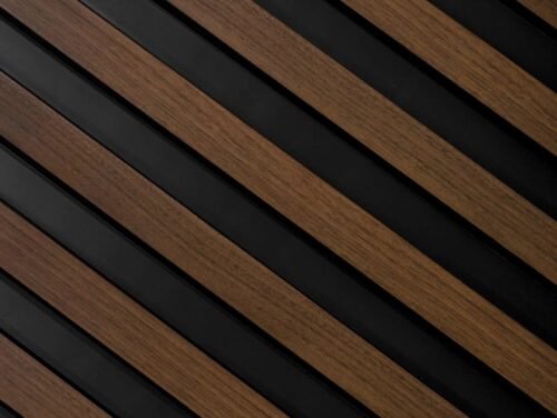 Lamelle Murale Chêne Foncé Largo L0304T 200cm vue détaillée