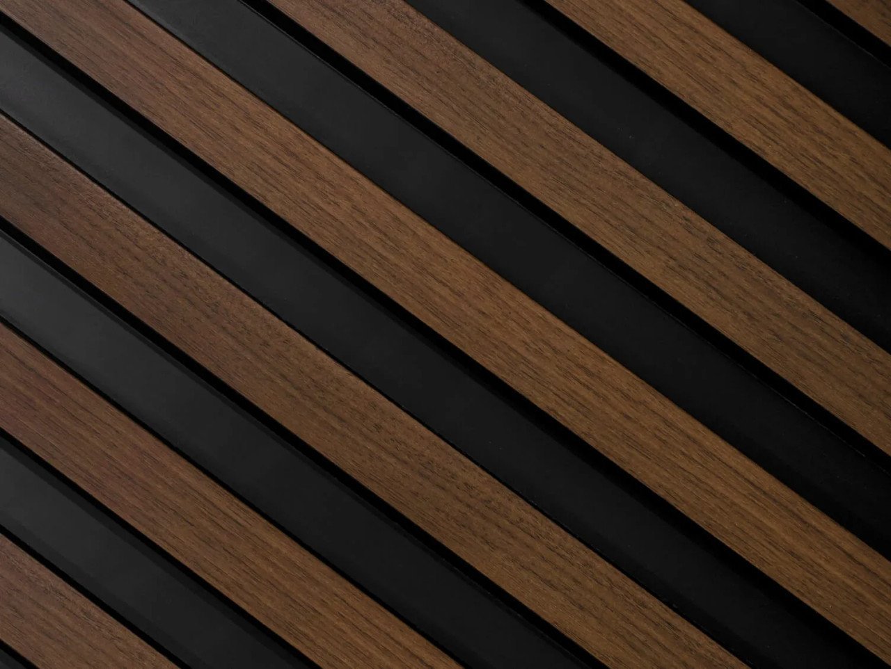 Lamelle Murale Chêne Foncé Largo  L0304T 200cm — vue ambiance