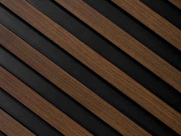 Lamelle Murale Chêne Foncé Largo L0304T 200cm vue détaillée