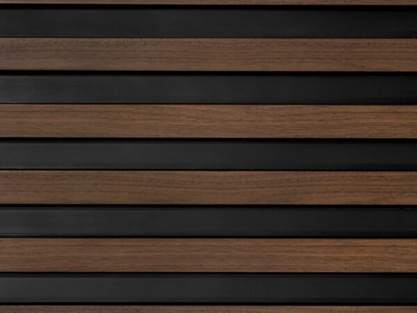 Lamelle Murale Chêne Foncé Largo L0304T 200cm vue détaillée