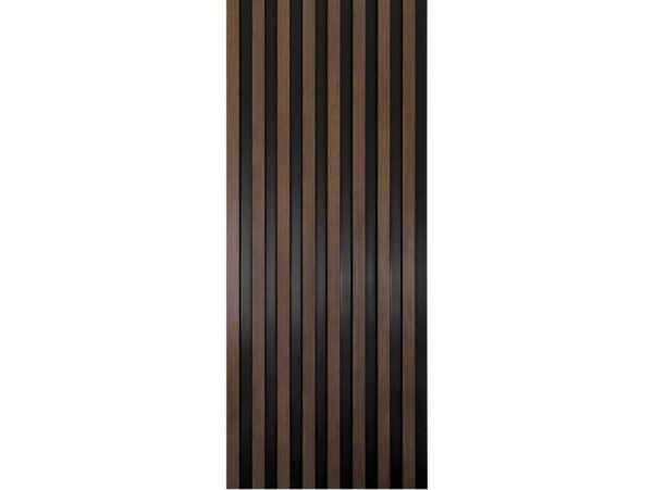 Lamelle murale chêne foncé Largo L0304T 200cm vue détaillée