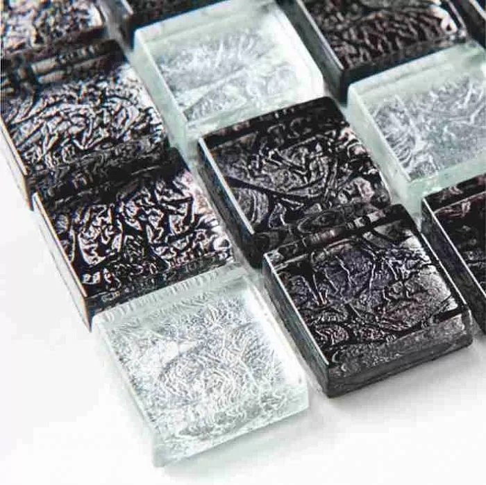 Mosaïque Verre Spark Carbon 23 — vue ambiance