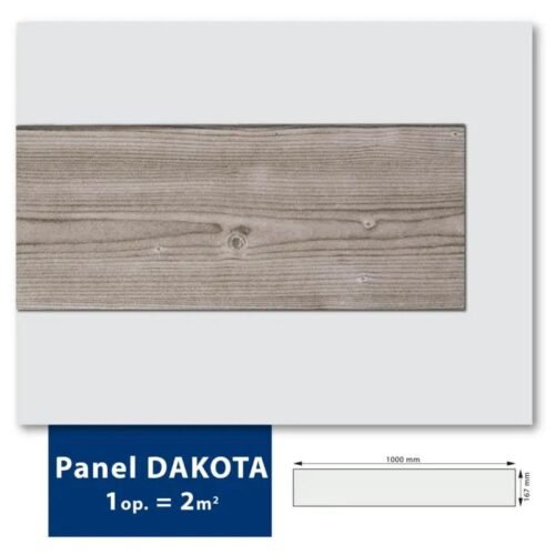 Panneau mural décoratif DACOTA 3.34 m² en polystyrène EPS, 20 pièces