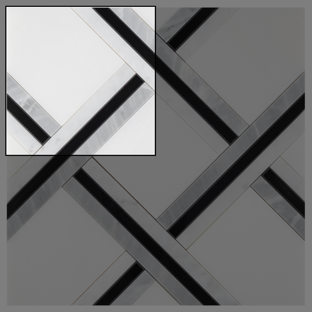 Échantillon Pure White Quadron