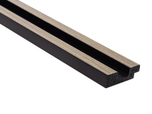 Extrémité gauche de latte Chêne gris Stretto L0103LT 200cm