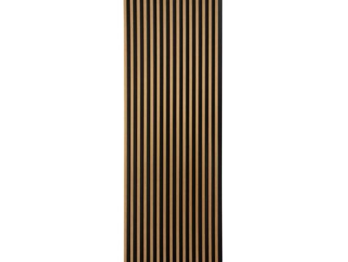Lamelle Murale Chêne Naturel Collection Stretto L0105T 200cm vue latérale