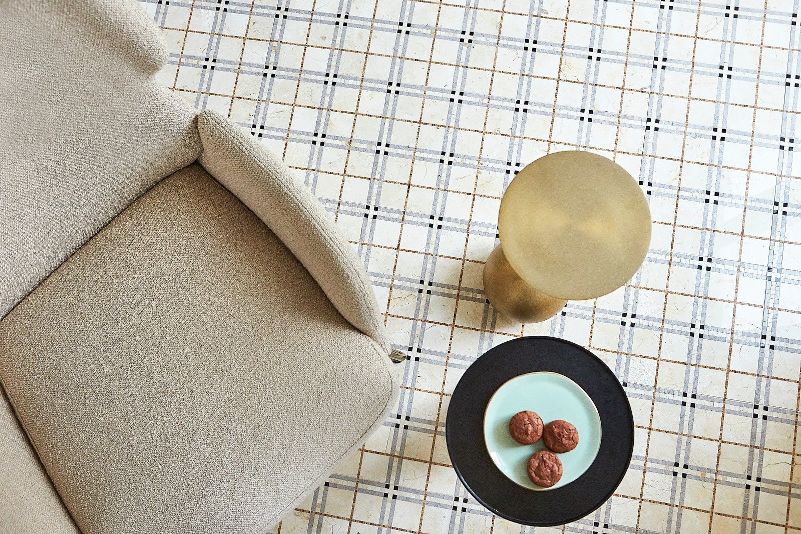 Tartan beige — vue ambiance