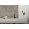 Tapis imperméable grand format 869 Baeza Masiv XL effet pierre brune