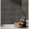 Tapis imperméable effet pierre brune grand format Masiv XL