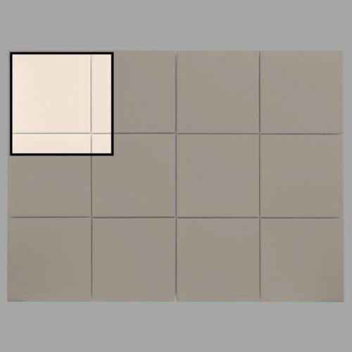 Échantillon C-BG01 mosaïque carrelage Carat beige carré décoration murale