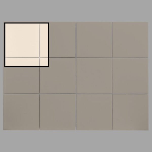 Échantillon C-BG01 mosaïque carrelage Carat beige carré décoration murale