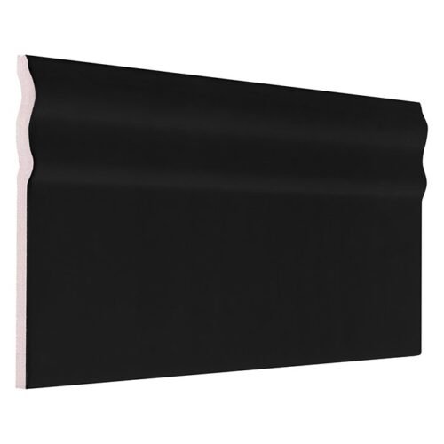 Plinthe brillante noire Carat C-BL03 pour carrelage mural cuisine salle de bain