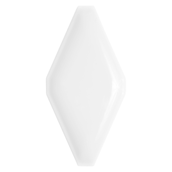Carreau céramique Carat Blanc effet 3D pour murs contemporains