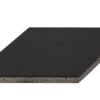 Carreau losange Rombic Noir 02 mat en porcelaine murale