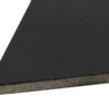 Carreau losange Rombic Noir 02 mat en porcelaine murale décorative