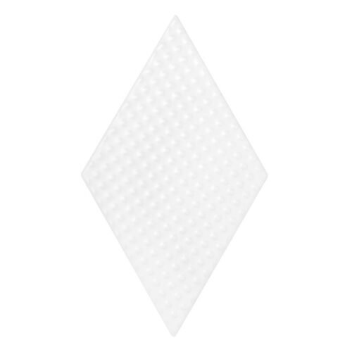 Rombic-White-03-matt-1-1.jpg Échantillon Rombic Blanc 03 mat, mosaïque losange murale intérieure