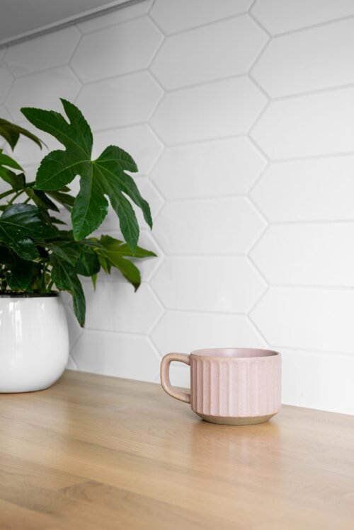 Carreau céramique Tritone Blanc 01 pour murs de cuisine et salle de bain