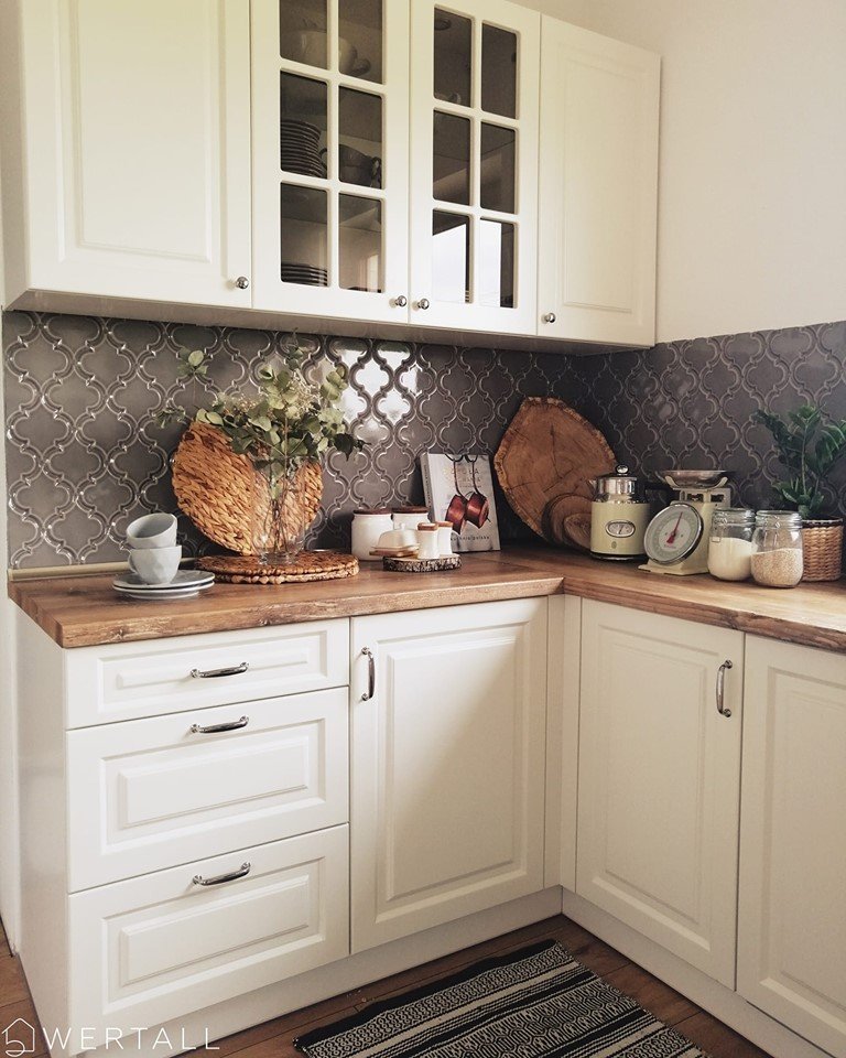 Mosaïque Porcelain Gris Arabesco — vue ambiance