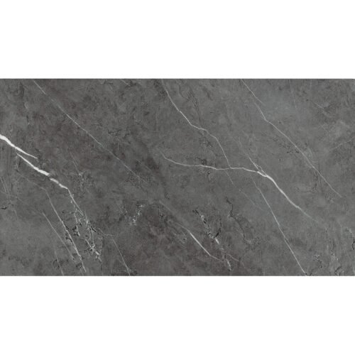 Dalle PVC mat gris-blanc imitation marbre 65x37,5 cm