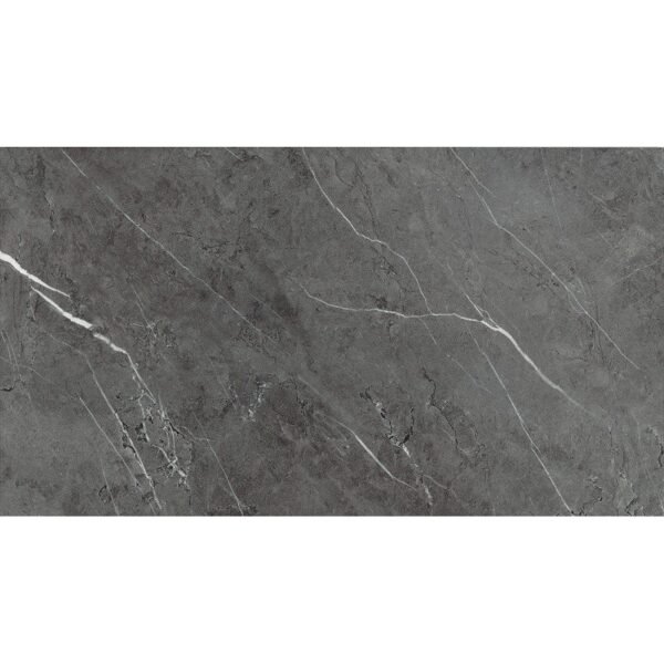 Dalle PVC mat gris-blanc imitation marbre 65x37,5 cm