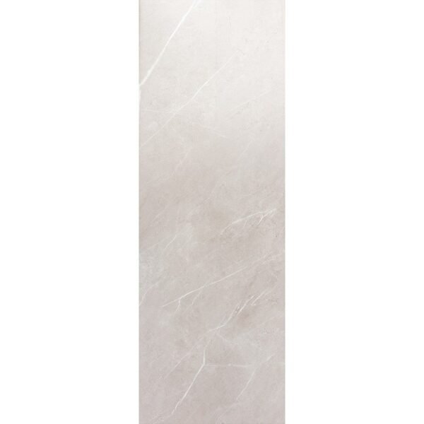 Panneau PVC étanche effet marbre beige brillant 260x90 cm