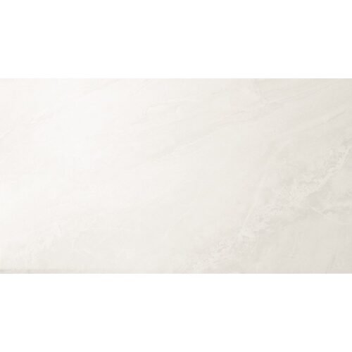 Carrelage vinyle brillant imperméable imitation pierre blanc cassé