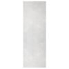 Panneau PVC étanche imitation marbre gris, format 260x90 cm, finition mate